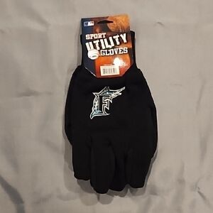 Forever Collectibles Florida Marlins Black Sport Utility Gloves